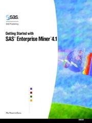 Cover of: Getting started with Enterprise Miner software |