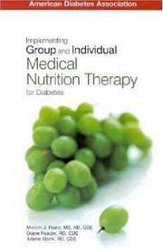 Cover of: Implementing Group and Individual Medical Nurition Therapy for Diabetes