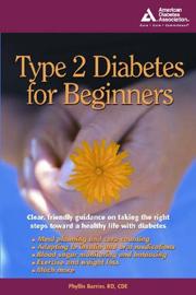 Cover of: Type 2 Diabetes for Beginners | Phyllis Barrier