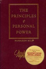 Cover of: The principles of personal power