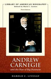 Cover of: Andrew Carnegie and the Rise of Big Business