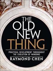 The old new thing by Raymond Chen