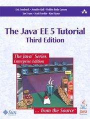 The Java EE 5 tutorial : for Sun Java system application server platform edition 9