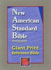 Cover of: NASB Giant-Print Reference Bible (Burgundy Genuine Leather) |