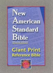 Cover of: NASB Giant-Print Reference Bible |