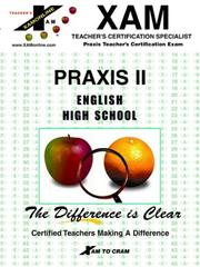Cover of: Praxis English High School (Praxis II Teacher's XAM)