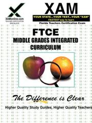 Cover of: FTCE Middle Grades Integrated Curriculum