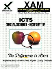 Cover of: ICTS Social Science: History 114