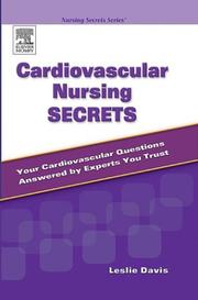 Cover of: Cardiovascular Nursing Secrets