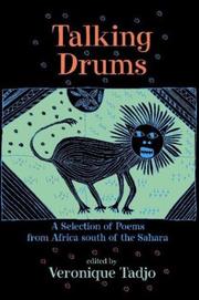 Cover of: Talking drums by Véronique Tadjo