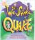 Cover of: We Shake in a Quake