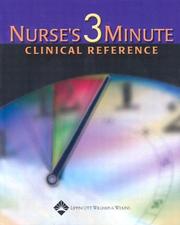 Nurse's 3-minute clinical reference