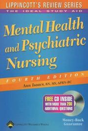 Mental health and psychiatric nursing