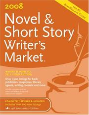 Cover of: Novel & Short Story Writer's Market 2008 (Novel and Short Story Writer's Market)