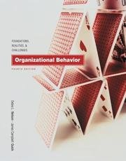 Cover of: Organizational Behavior: Foundations, Realities, and Challenges
