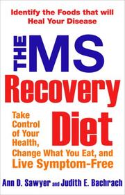 Cover of: The MS Recovery Diet | Ann Sawyer