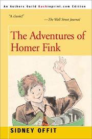 Adventures of Homer Fink by Sidney Offit