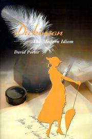 Cover of: Dickinson: The Modern Idiom