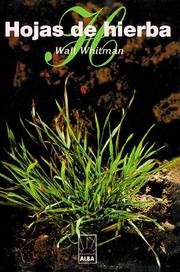 Cover of: Hojas De Hierba / Leaves of Grass (Alba) by Walt Whitman