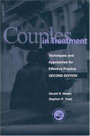 Cover of: Couples in Treatment: Techniques and Approaches for Effective Practice