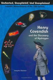 Henry Cavendish and the discovery of hydrogen by Josepha Sherman