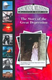 Cover of: The story of the Great Depression