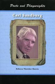 Cover of: Carl Sandburg (Poets & Playwrights) (Poets & Playwrights) (Poets & Playwrights)