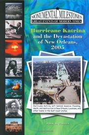 Cover of: Hurricane Katrina and the devastation of New Orleans