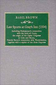 Law sports at Gray's Inn (1594) by Brown, Basil