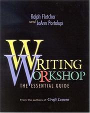 Cover of: Writing Workshop by Ralph J. Fletcher, JoAnn Portalupi
