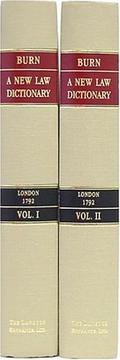 Cover of: A new law dictionary: intended for general use, as well as for gentlemen of the profession