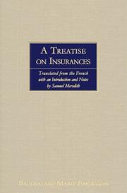 Cover of: A treatise on insurances
