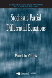 Stochastic partial differential equations