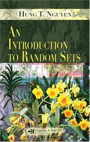 Cover of: An Introduction to Random Sets