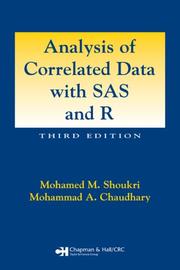 Cover of: Analysis of Correlated Data with SAS and R, Third Edition