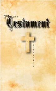 Cover of: New Testament, King James Version |