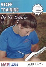 Cover of: Staff Training: An American Camp Association Book (Aca's By the Expert)