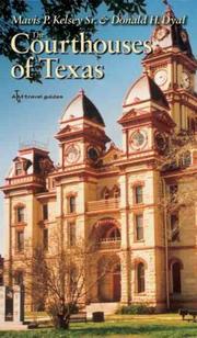 Cover of: The Courthouses of Texas: A Guide