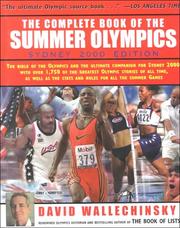 Cover of: The complete book of the Summer Olympics