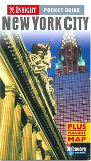 Cover of: Insight Pocket Guide New York City