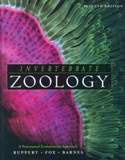 Cover of: Invertebrate Zoology by Edward E. Ruppert, Richard S. Fox, Robert D. Barnes