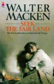 Cover of: Seek the Fair Land