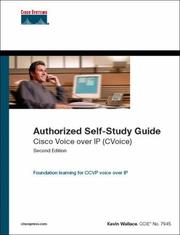 Cover of: Cisco Voice over IP (CVoice) (Authorized Self-Study Guide) (2nd Edition) (Self-Study Guide)