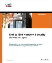 Cover of: End-to-End Network Security: Defense-in-Depth