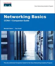 Cover of: Networking Basics CCNA 1 Companion Guide (Cisco Networking Academy Program) (Companion Guide) by Wendell Odom, Thomas Knott