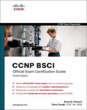 Cover of: CCNP BSCI Official Exam Certification Guide