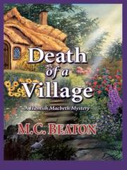 Cover of: Death of a village by M. C. Beaton