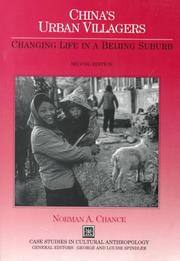 Cover of: China's urban villagers: changing life in a Beijing suburb