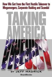 Cover of: Taking America by Jeffrey G. Madrick
