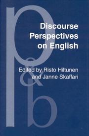 Discourse perspectives on English : medieval to modern